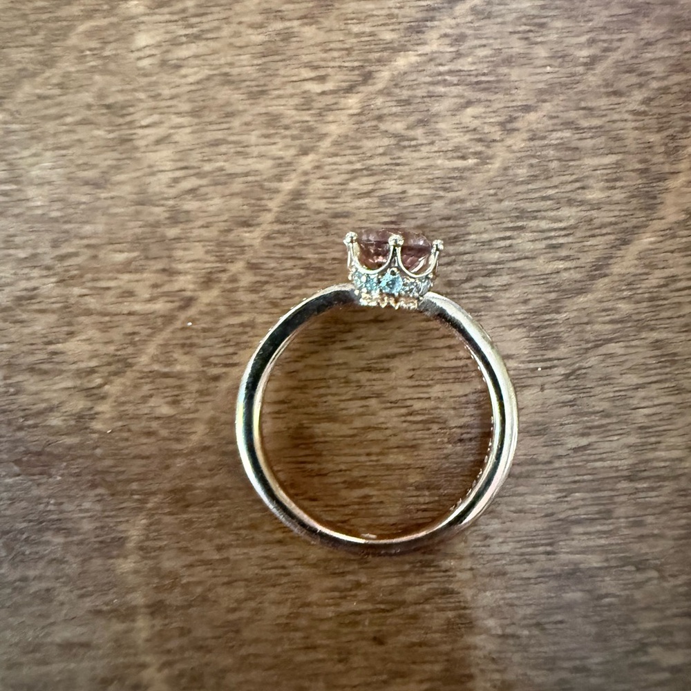 Elegant Pandora Rose Gold Ring View 3